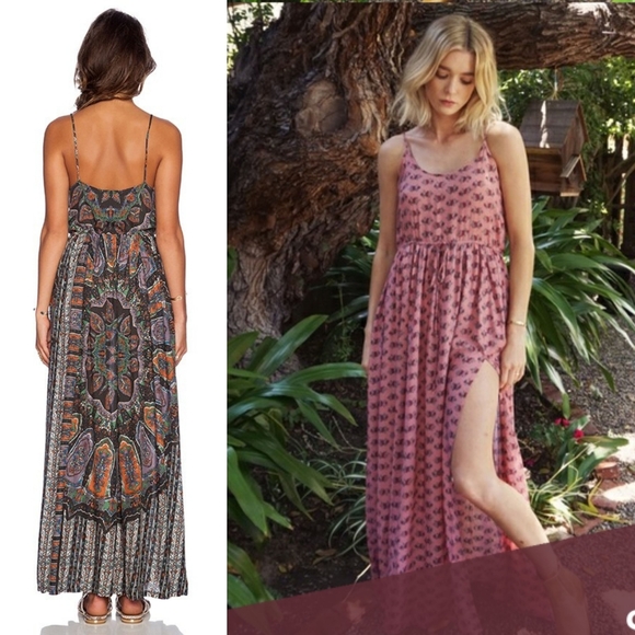 Novella Royale Wild Love maxi dress black dahlia floral S - Picture 13 of 13